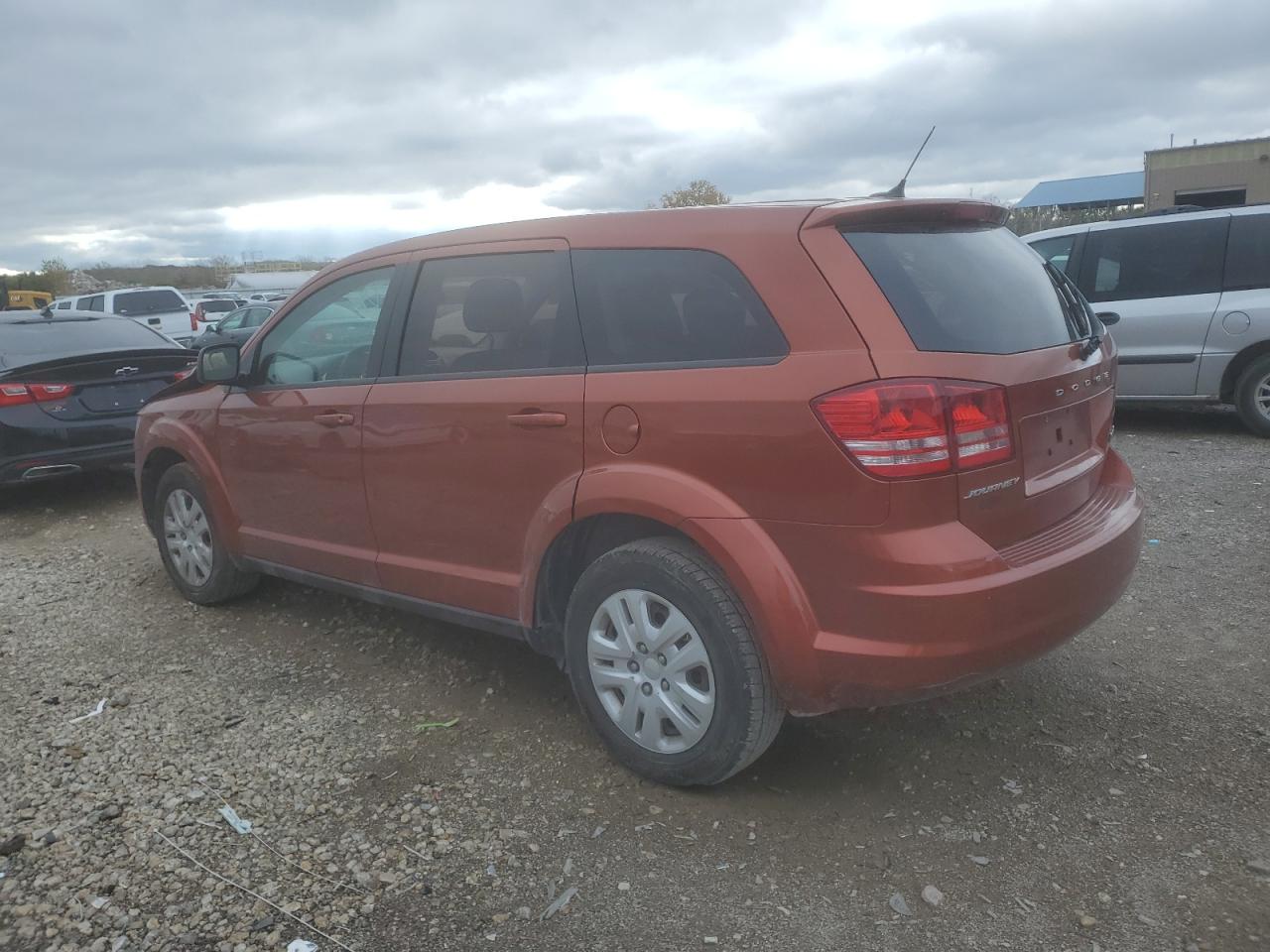 2014 Dodge Journey VIN 3C4PDCAB9ET117414 Copart auction photo, front end damage thumbnail 2