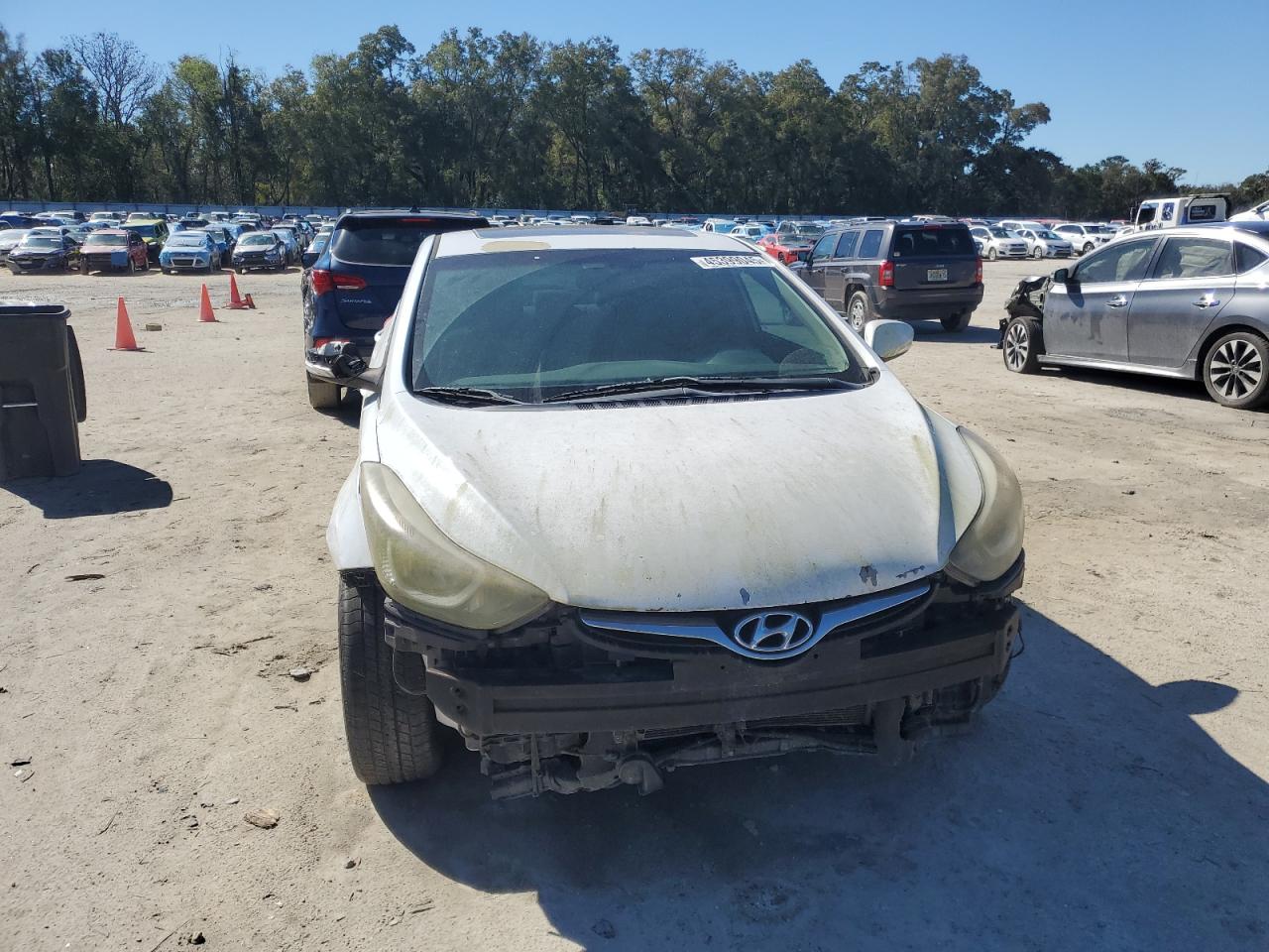 2016 Hyundai Elantra VIN 5NPDH4AEXGH675184 Copart auction photo, front end / rear end damage thumbnail 5