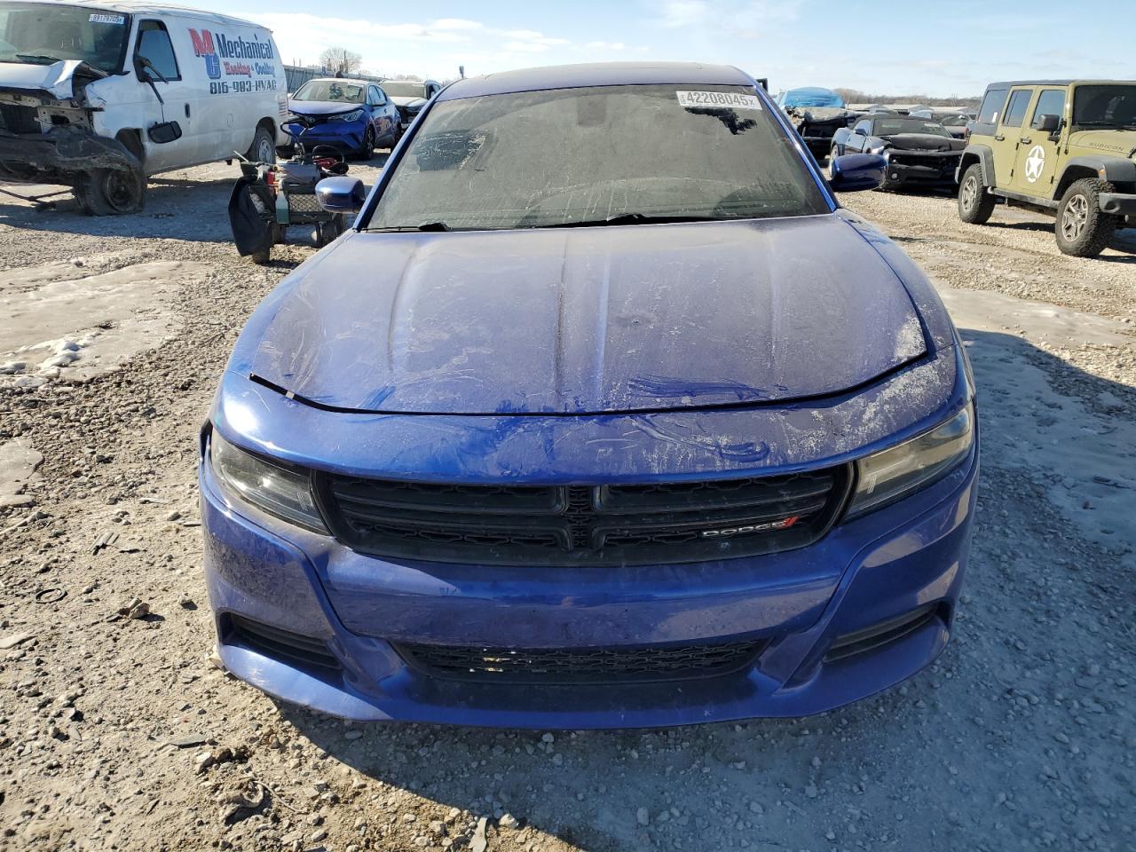 2020 Dodge Charger VIN 2C3CDXBGXLH237250 Copart auction photo, front end damage thumbnail 5