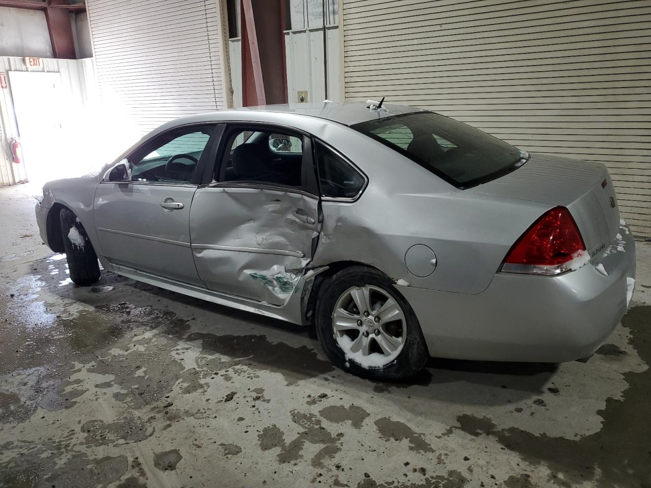 2014 Chevrolet Impala VIN 2G1WA5E32E1188936 Copart auction photo, side / rear end damage thumbnail 2