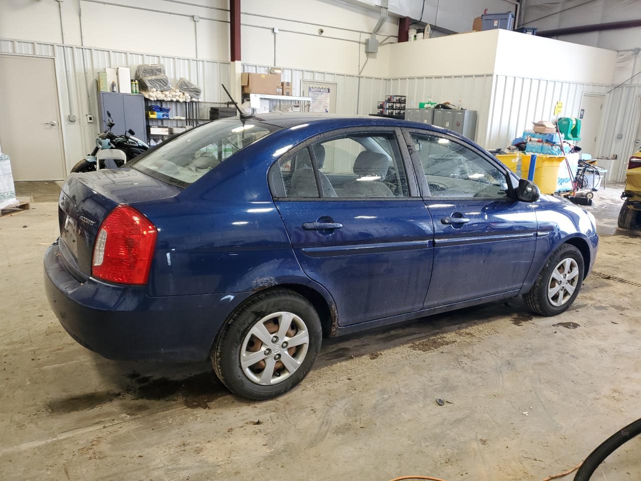 2008 Hyundai Accent VIN KMHCN46C78U279499 Copart auction photo, front end damage thumbnail 3