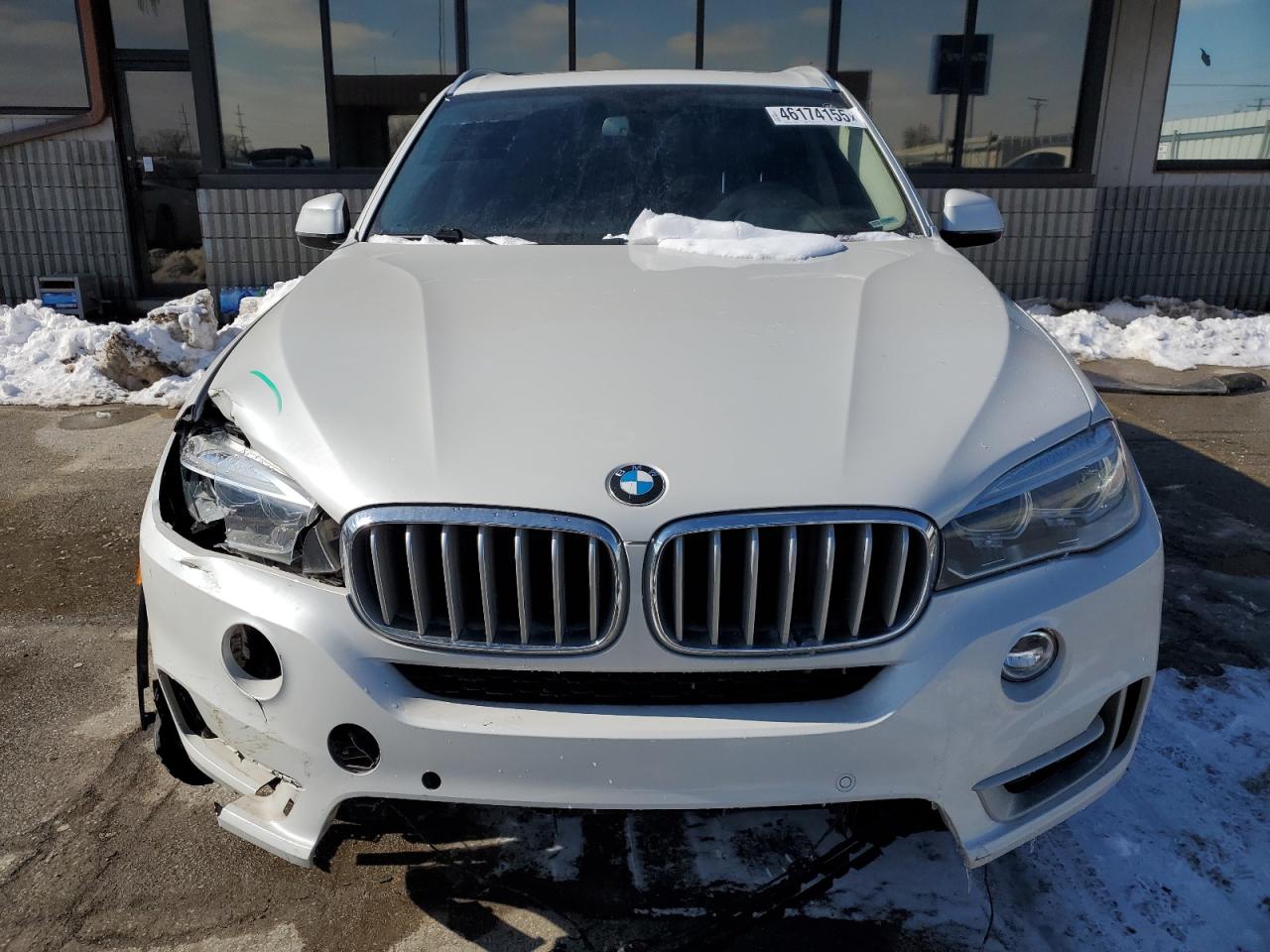 2015 BMW X5 VIN 5UXKR2C57F0H41211 Copart auction photo, front end / undercarriage damage thumbnail 5