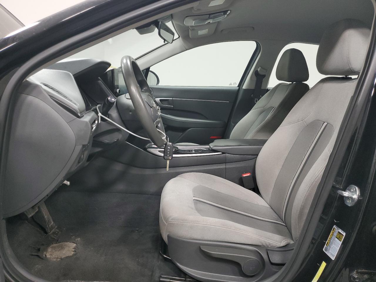 2021 Hyundai Sonata VIN 5NPEG4JA7MH125358 Copart auction photo, front end / mechanical damage thumbnail 7