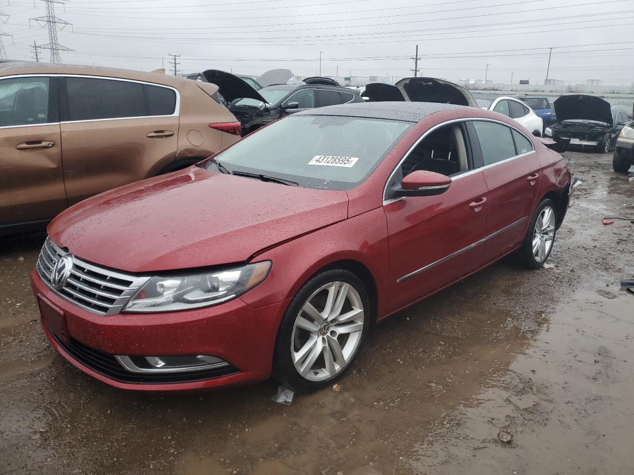 2013 Volkswagen Passat CC VIN WVWRN7AN6DE570220