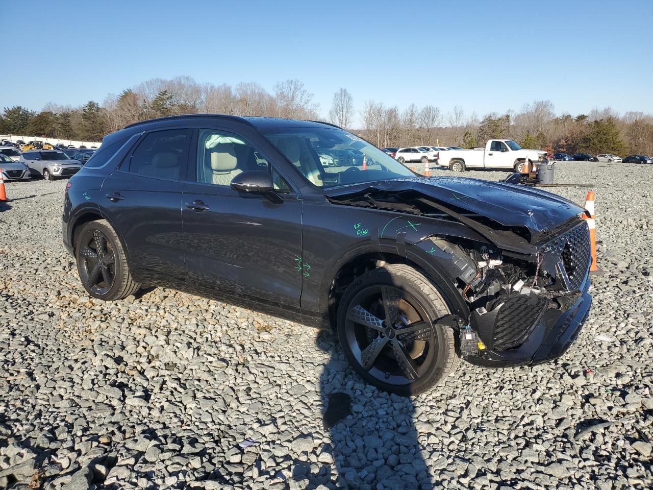 2024 Genesis Gv70 VIN 5NMMCDTC0RH004410 Copart auction photo, front end / side damage thumbnail 4
