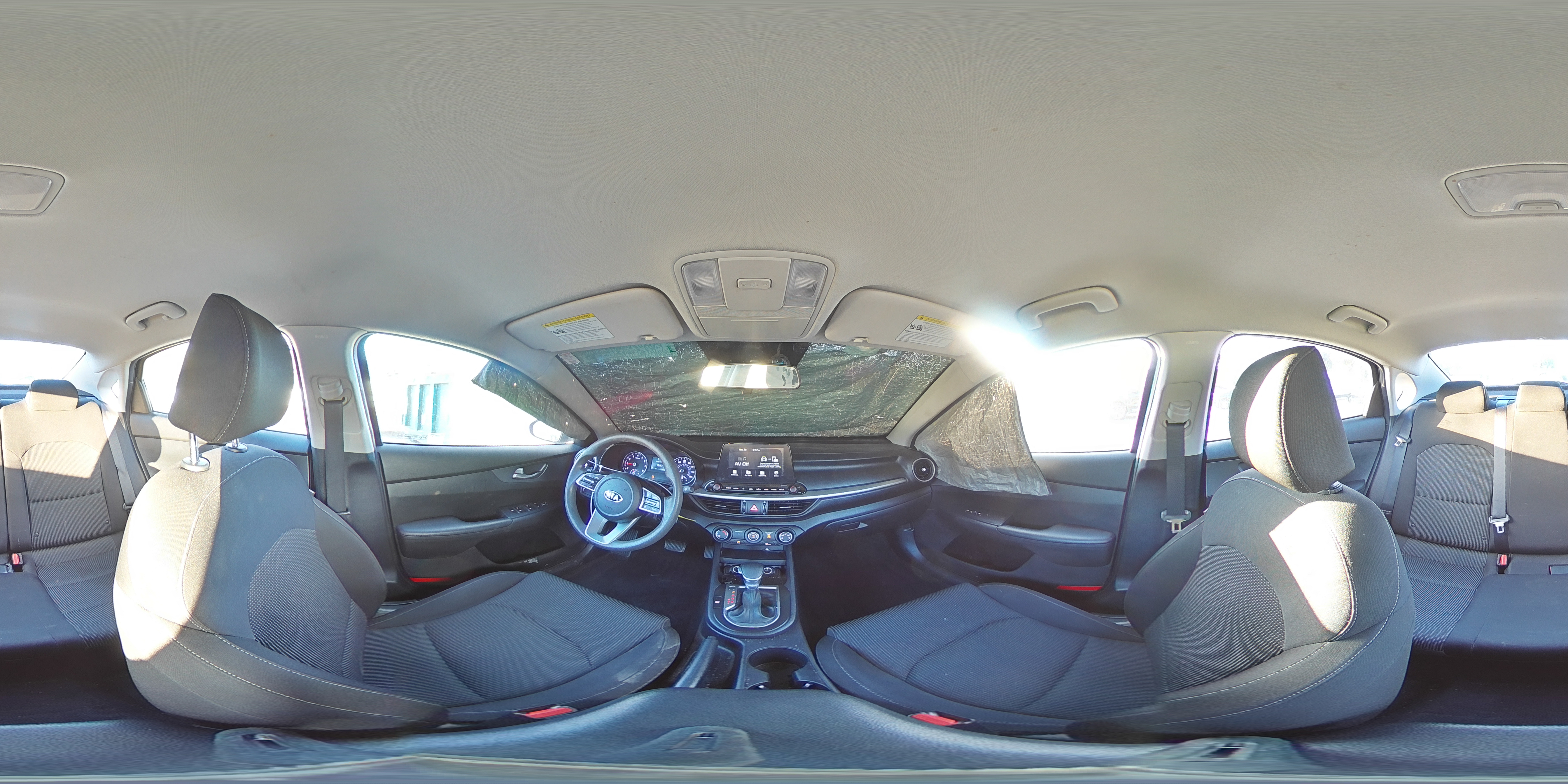 2021 KIA Forte VIN 3KPF24AD6ME267394 Copart auction photo, front end / side damage thumbnail 15