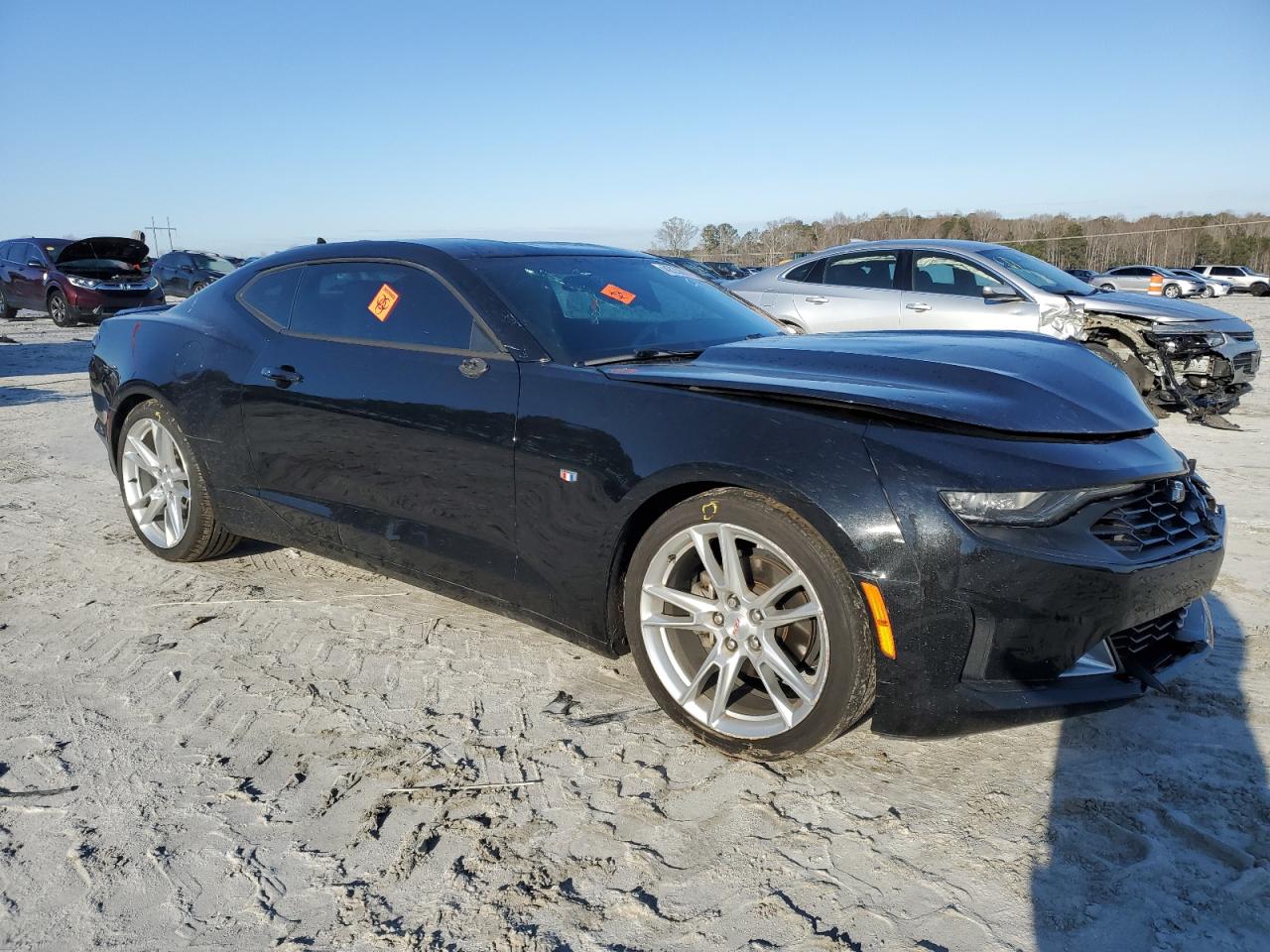 2019 Chevrolet Camaro VIN 1G1FB1RS5K0145691 Copart auction photo, front end damage thumbnail 4