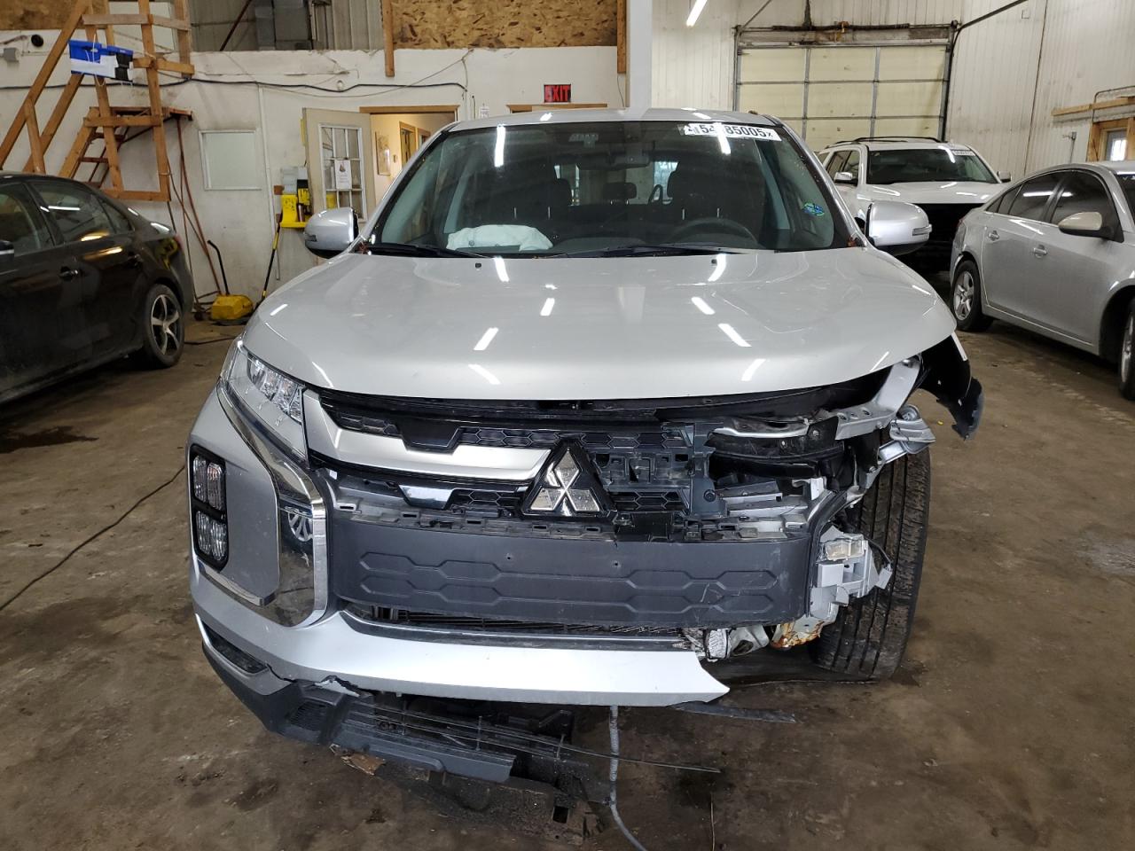 2020 Mitsubishi Outlander VIN JA4AR3AU1LU024649 Copart auction photo, front end damage thumbnail 5