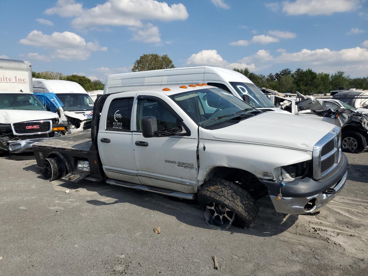 2005 Dodge RAM VIN 3D7KS28C35G794479 Copart auction photo, front end / minor dent/scratches damage thumbnail 4