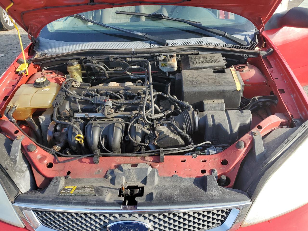 2005 Ford Focus VIN 1FAFP36N35W233438 Copart auction photo, rear end / minor dent/scratches damage thumbnail 11