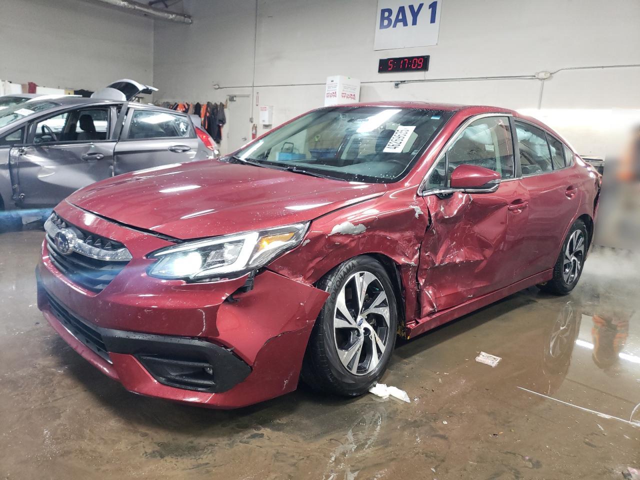 2022 Subaru Legacy VIN 4S3BWAD64N3017384