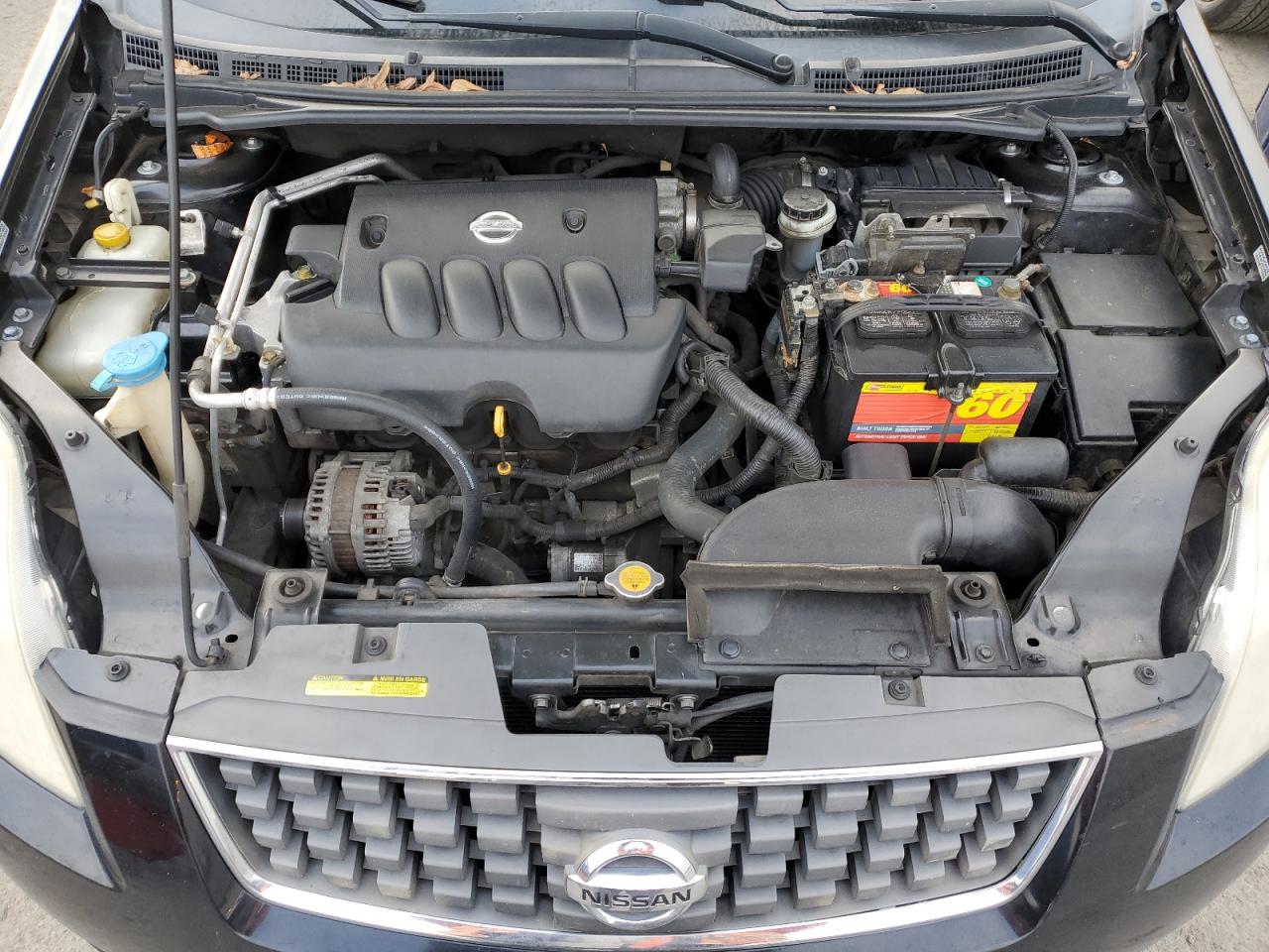 2007 Nissan Sentra VIN 3N1AB61E07L685130 Copart auction photo, front end / undercarriage damage thumbnail 11