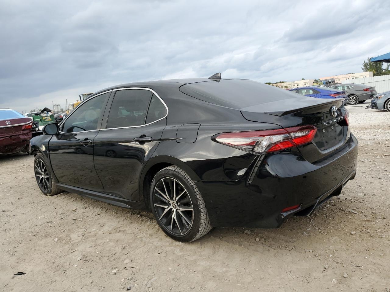 2022 Toyota Camry VIN 4T1T11AK6NU622694 Copart auction photo, front end / minor dent/scratches damage thumbnail 2