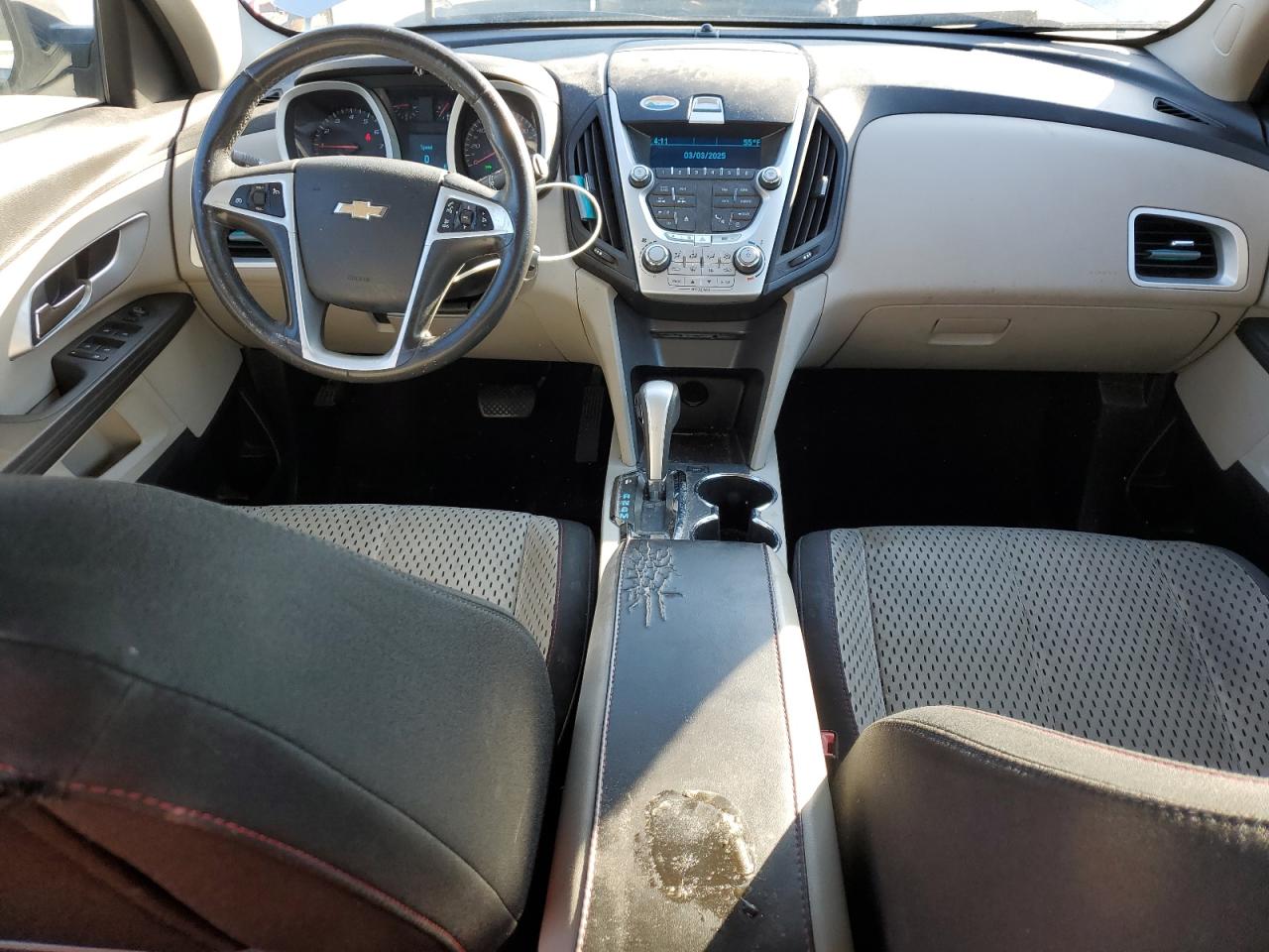 2011 Chevrolet Equinox VIN 2GNALBEC6B1288387 Copart auction photo, front end / side damage thumbnail 8