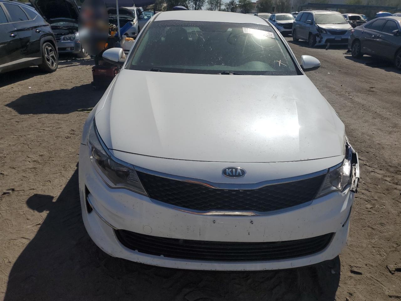 2016 KIA Optima VIN KNAGT4L3XG5074846 Copart auction photo, front end damage thumbnail 5