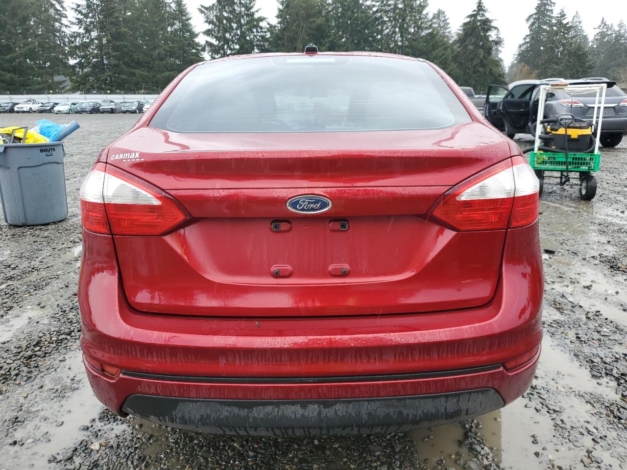 2014 Ford Fiesta VIN 3FADP4BJXEM153943 Copart auction photo, front end damage thumbnail 6