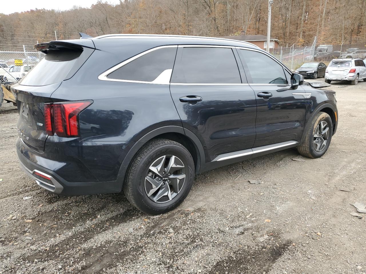 2022 KIA Sorento VIN KNDRGDLG7N5080362 Copart auction photo, front end damage thumbnail 3