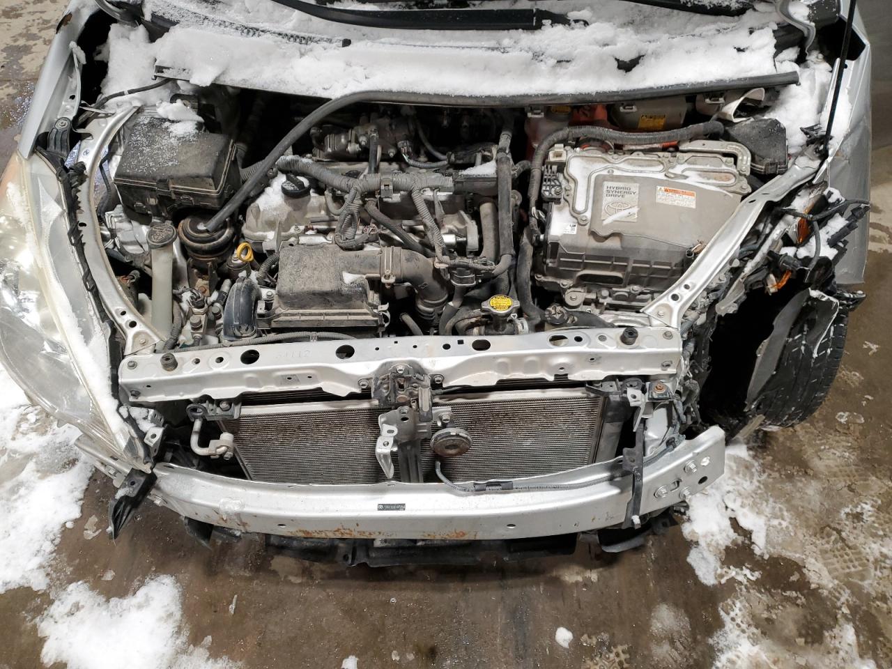 2014 Toyota Prius VIN JTDKDTB30E1070864 Copart auction photo, front end / rear end damage thumbnail 13