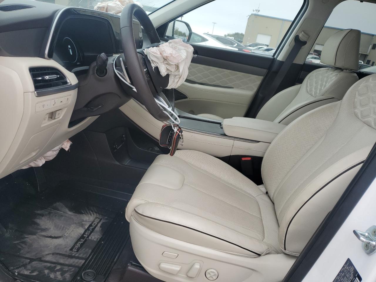 2021 Hyundai Palisade VIN KM8R7DHE8MU291559 Copart auction photo, front end damage thumbnail 7