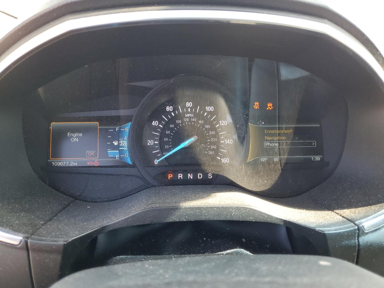2015 Ford Edge VIN 2FMTK4AP8FBB54825 Copart auction photo, front end / minor dent/scratches damage thumbnail 9