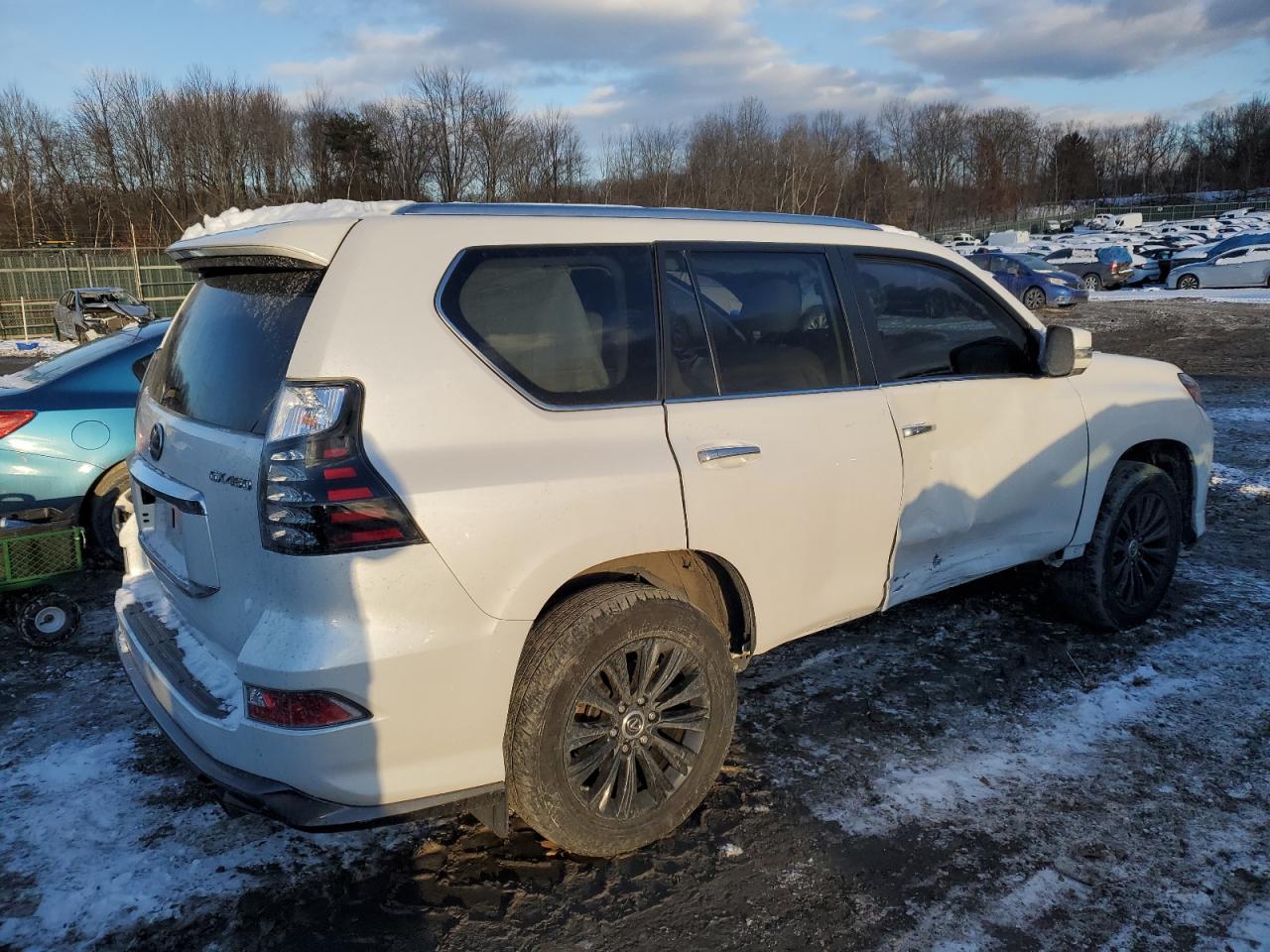 2023 Lexus GX VIN JTJGM7BX9P5353806 Copart auction photo, side / minor dent/scratches damage thumbnail 3