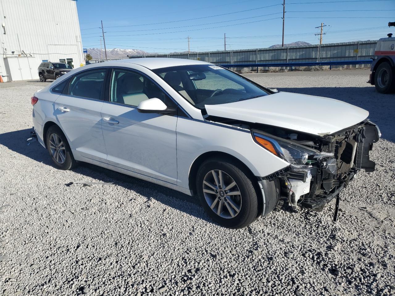 2016 Hyundai Sonata VIN 5NPE24AF2GH349135 Copart auction photo, front end damage thumbnail 4