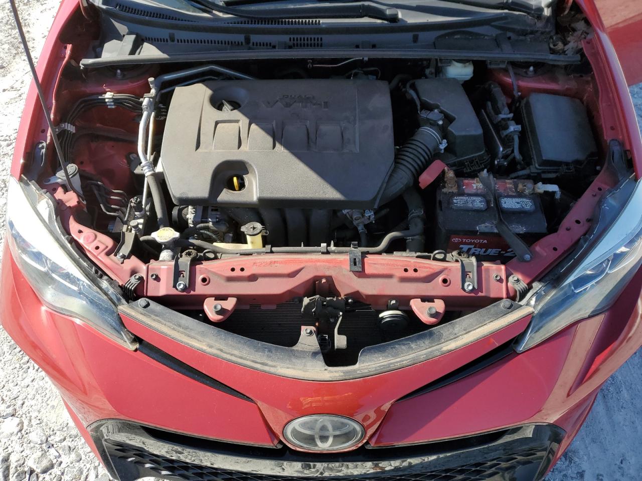2017 Toyota Corolla VIN 2T1BURHE6HC781593 Copart auction photo, side / rear end damage thumbnail 11