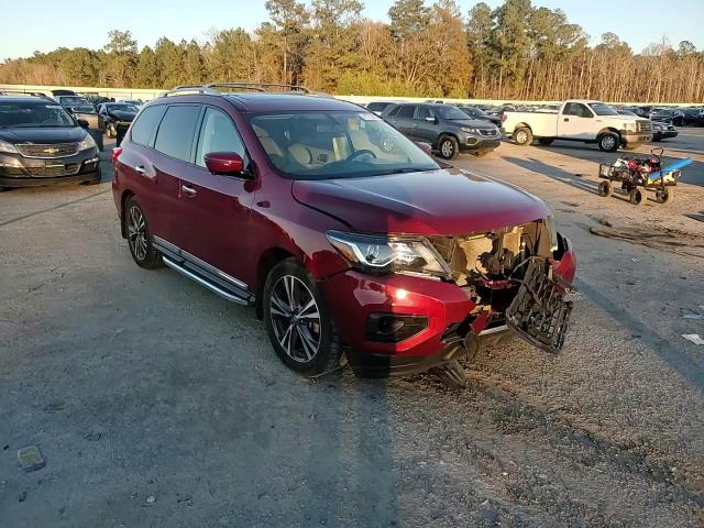 2019 Nissan Pathfinder VIN 5N1DR2MN8KC603283 Copart auction photo, front end damage thumbnail 11