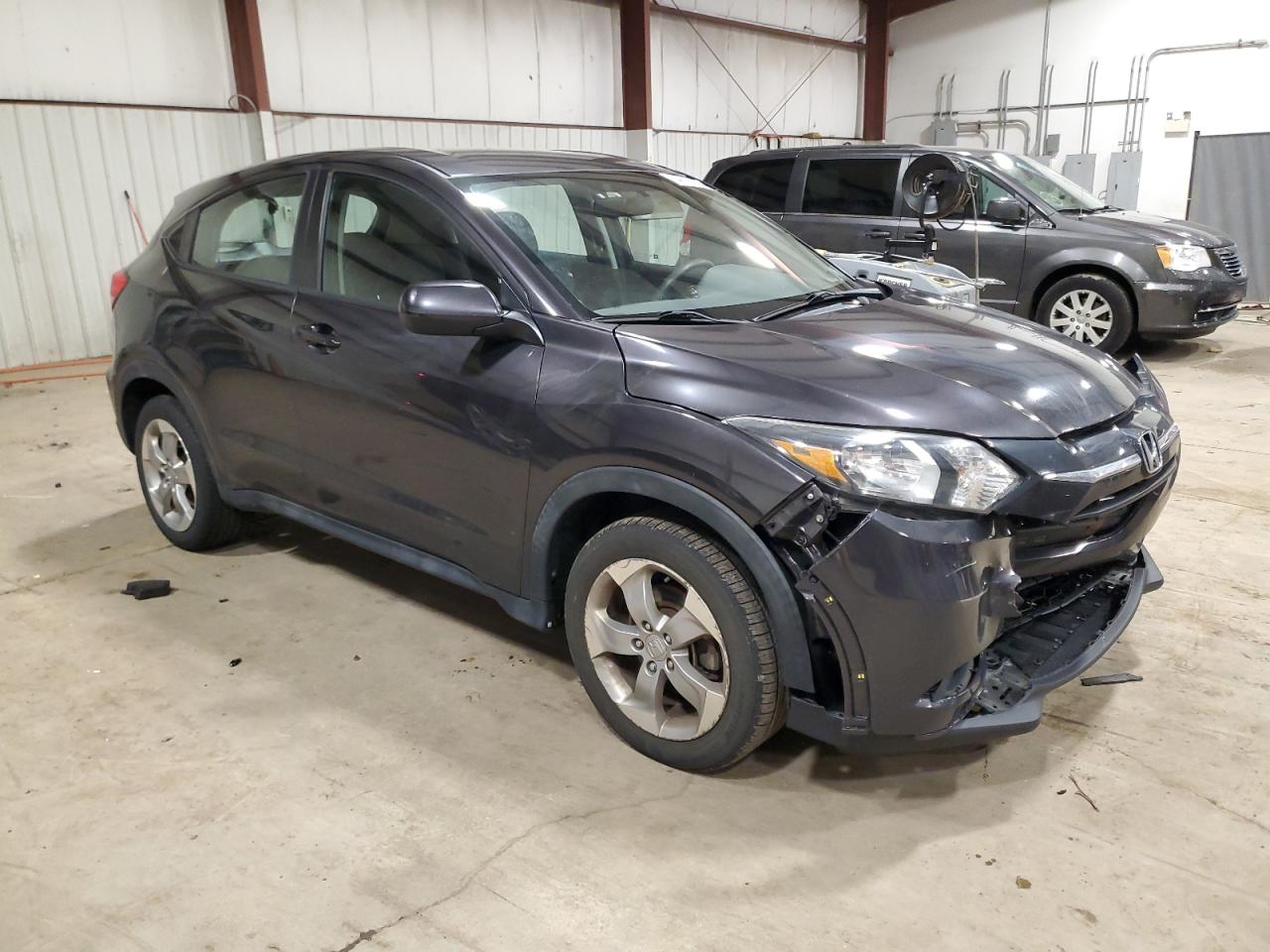 2017 Honda HR-V VIN 3CZRU6H36HG709319 Copart auction photo, front end / rear end damage thumbnail 4