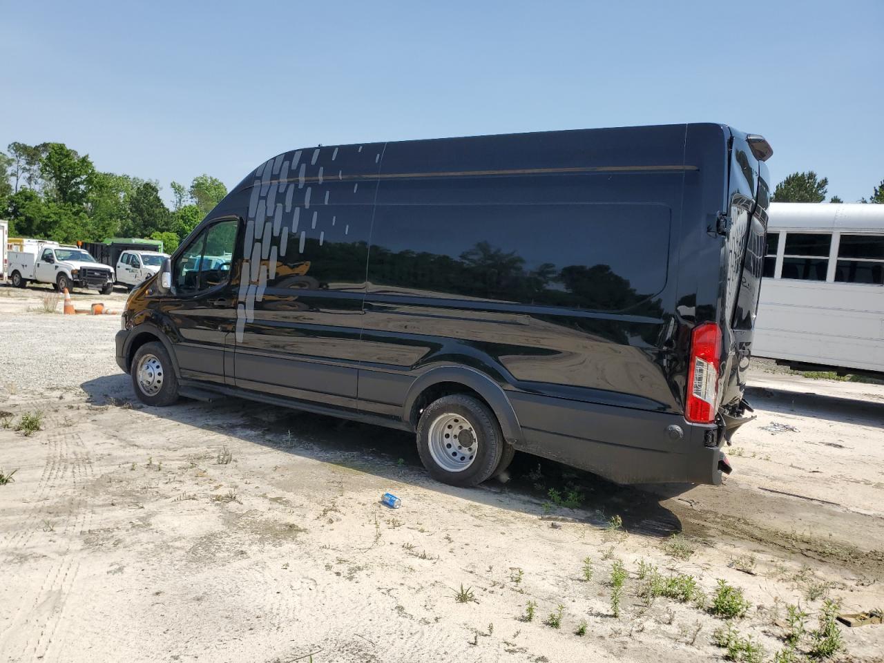 2023 Ford Transit VIN 1FTRS4X83PKA78114 Copart auction photo, rear end damage thumbnail 2