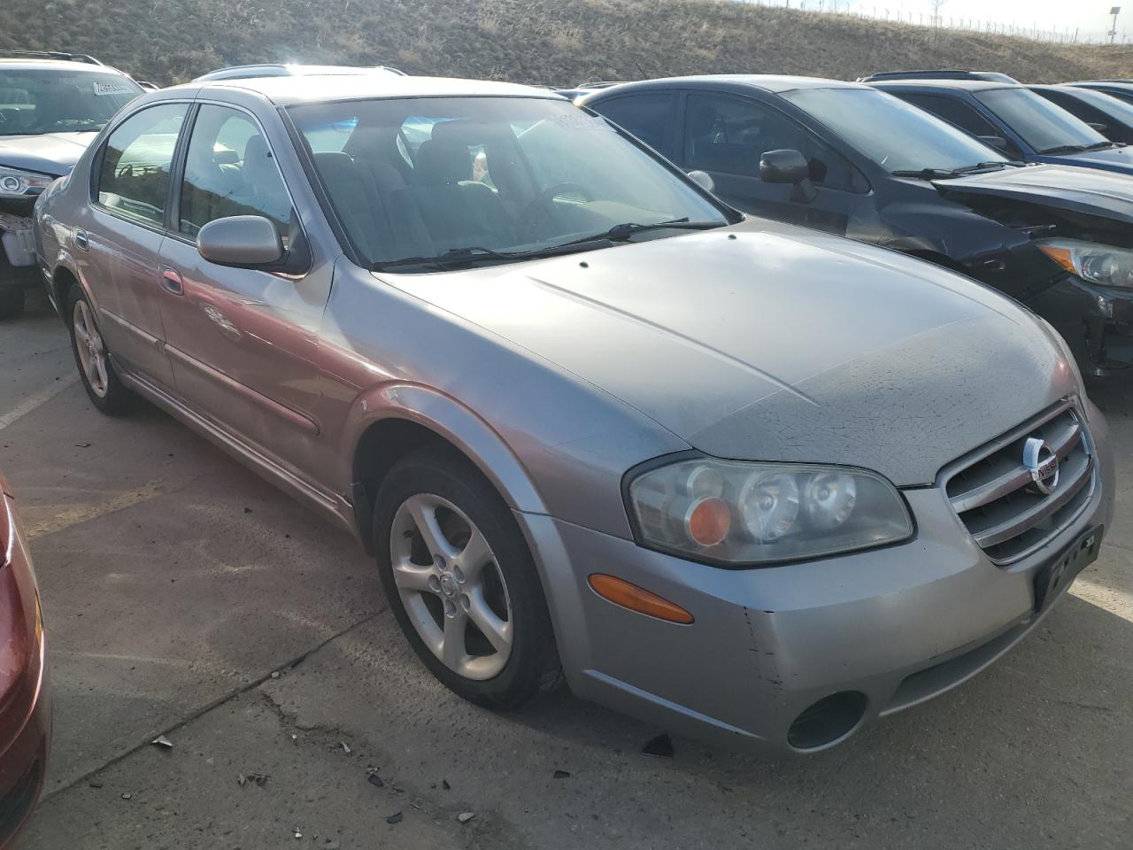 2002 Nissan Maxima VIN JN1DA31D22T202960 Copart auction photo, undercarriage damage thumbnail 4