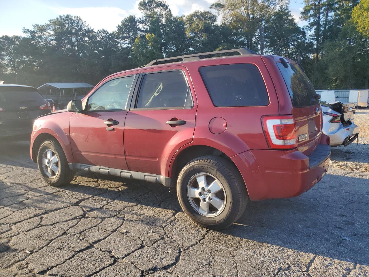 2012 Ford Escape VIN 1FMCU0D7XCKB61694 Copart auction photo, front end / all over damage thumbnail 2