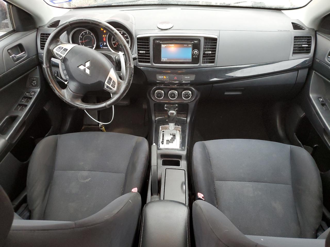 2014 Mitsubishi Lancer VIN JA32U8FW3EU013654 Copart auction photo, frame damage damage thumbnail 8
