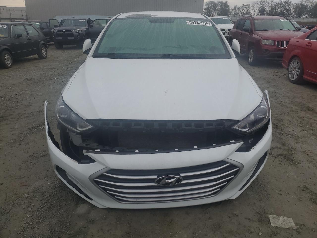 2018 Hyundai Elantra VIN 5NPD84LF3JH223462 Copart auction photo, front end damage thumbnail 5