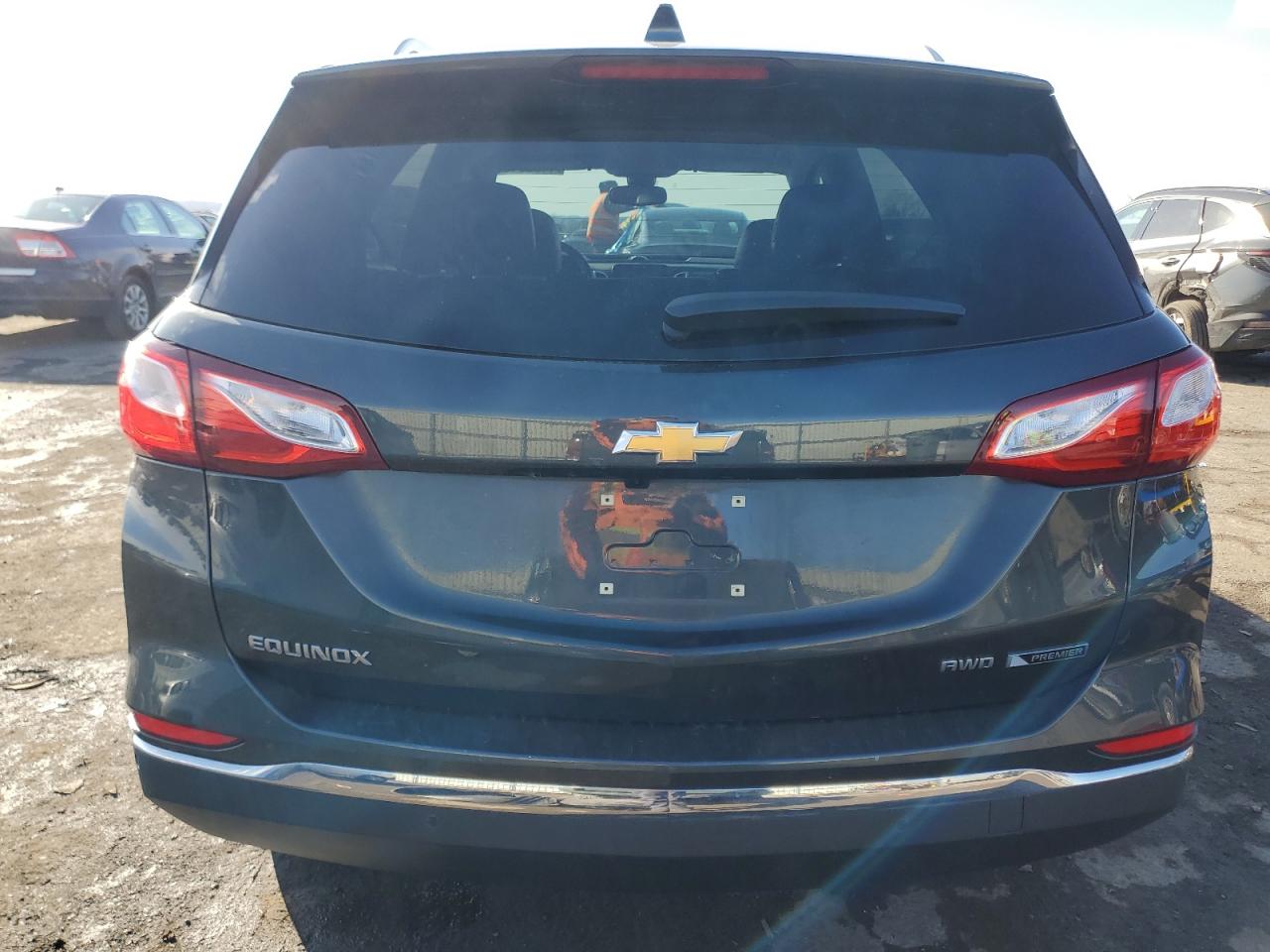 2018 Chevrolet Equinox VIN 3GNAXVEV1JS536717 Copart auction photo, front end damage thumbnail 6