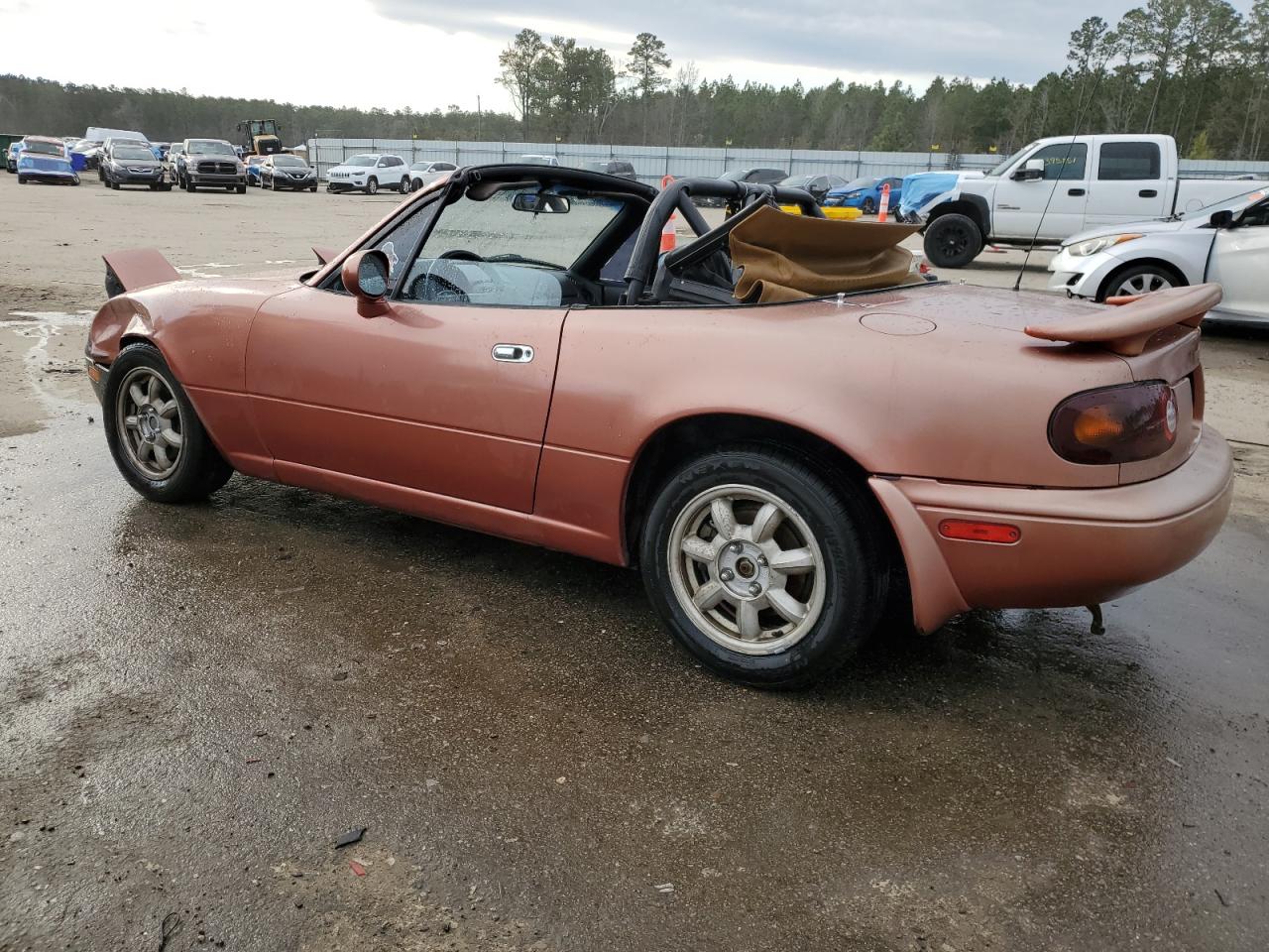 1995 Mazda MX-5 VIN JM1NA3535S0616125 Copart auction photo, front end damage thumbnail 2