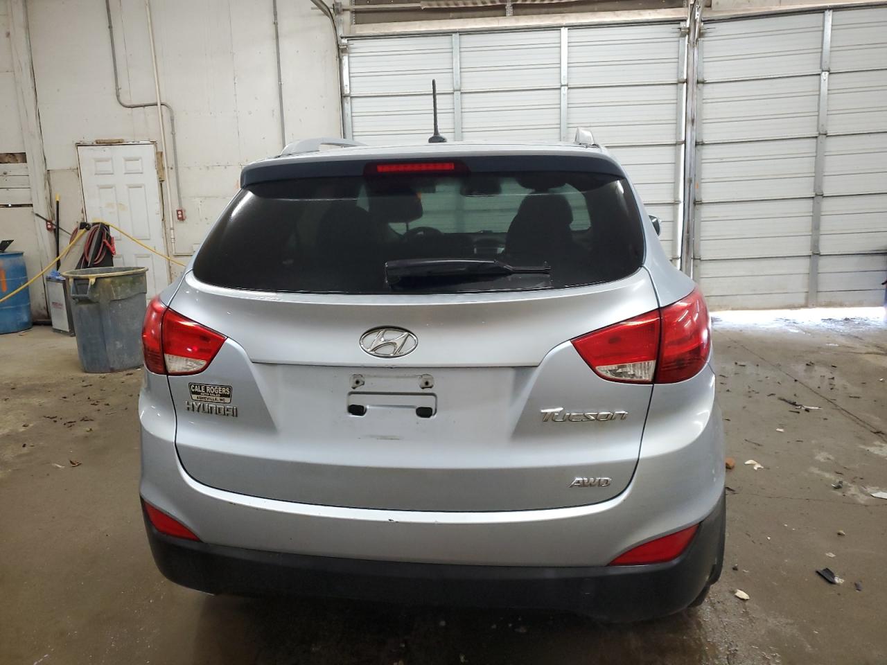 2013 Hyundai Tucson VIN KM8JUCAC0DU604645 Copart auction photo, water/flood damage thumbnail 6