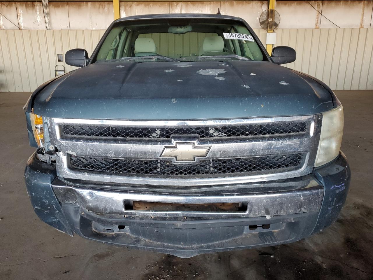 2009 Chevrolet Silverado VIN 1GCEC29JX9Z251251 Copart auction photo, rear end / front end damage thumbnail 5