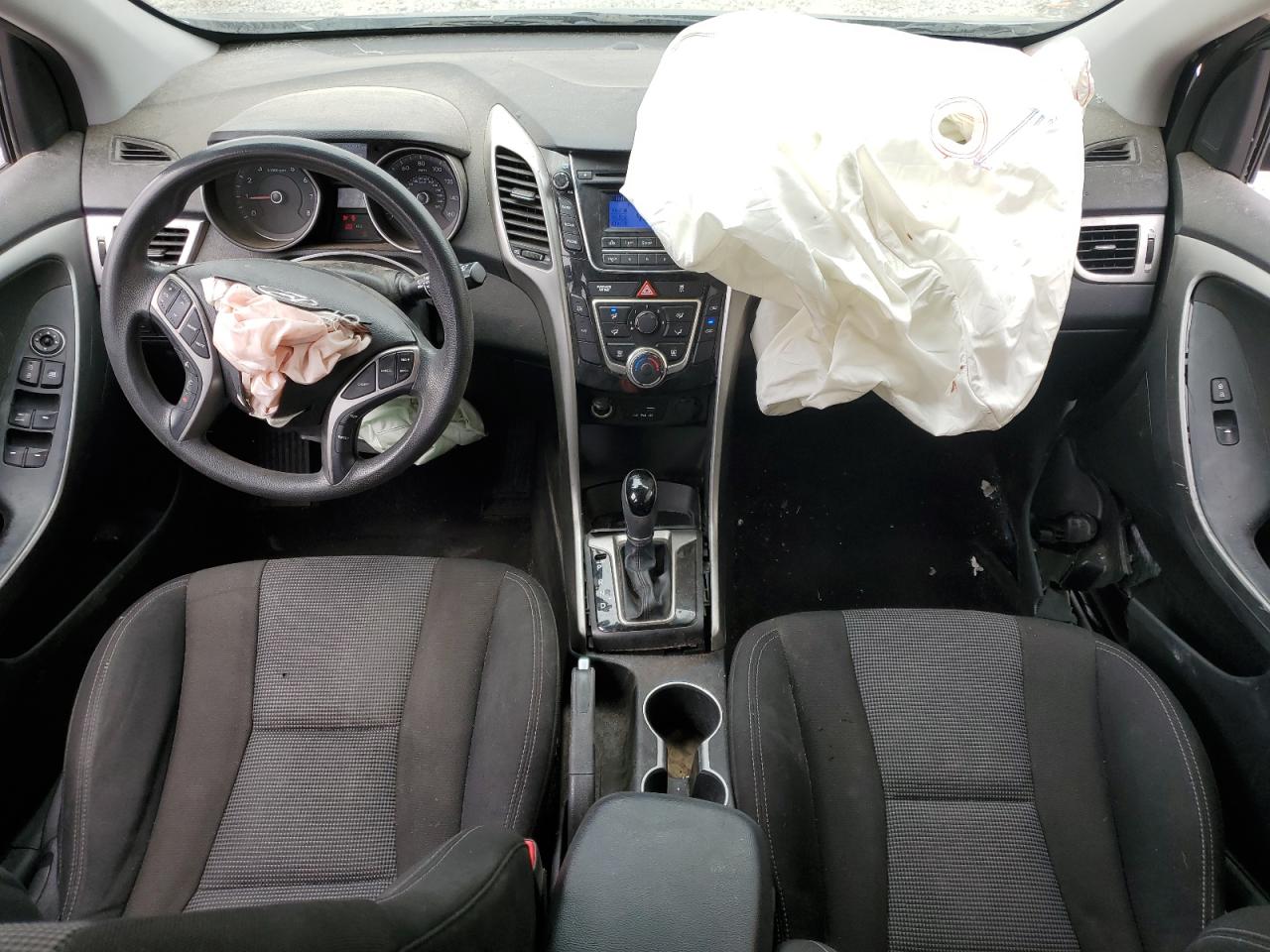2017 Hyundai Elantra VIN KMHD35LHXHU350338 Copart auction photo, side damage thumbnail 8