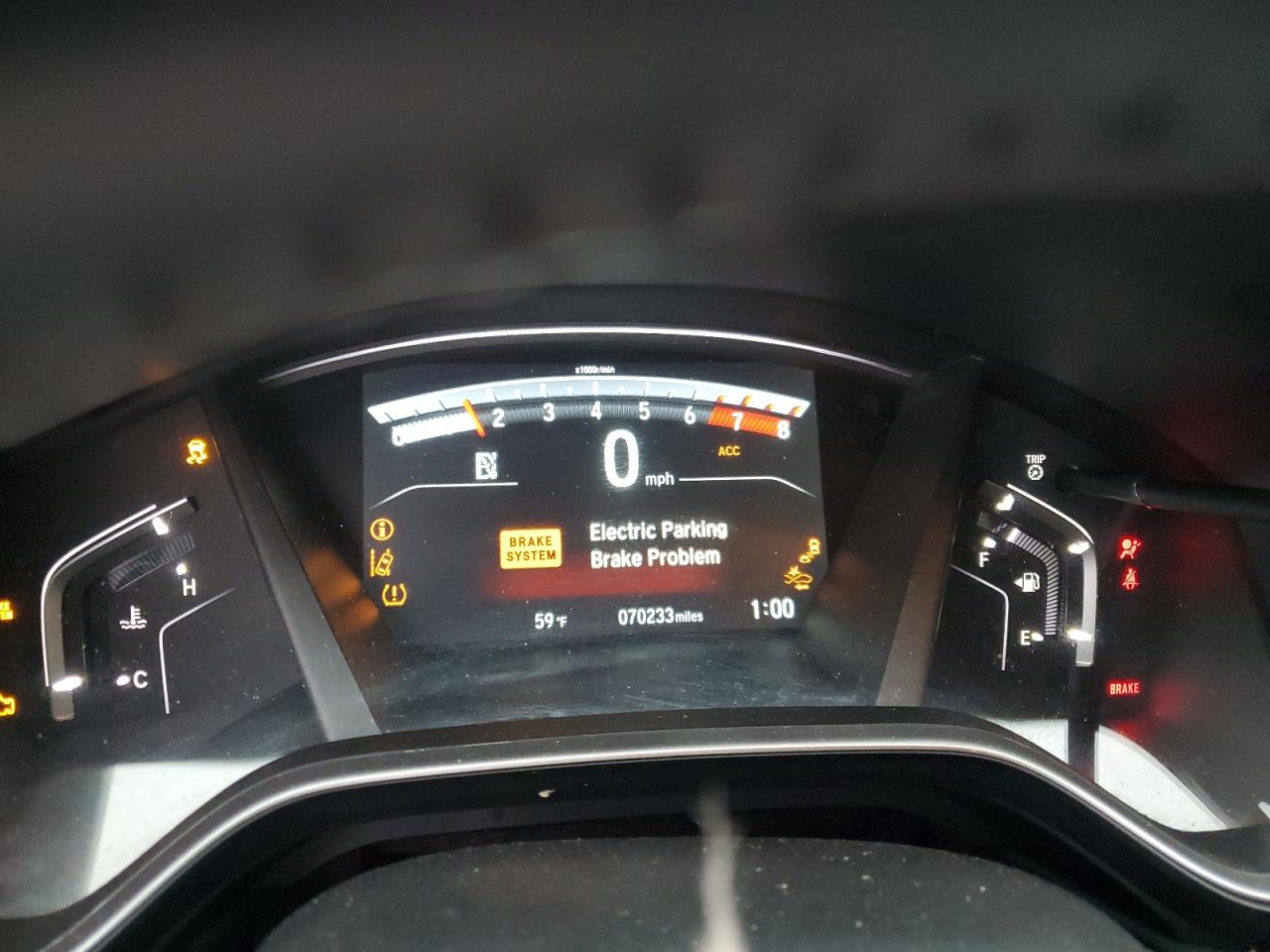 2017 Honda CR-V VIN 2HKRW2H87HH604168 Copart auction photo, front end damage thumbnail 9