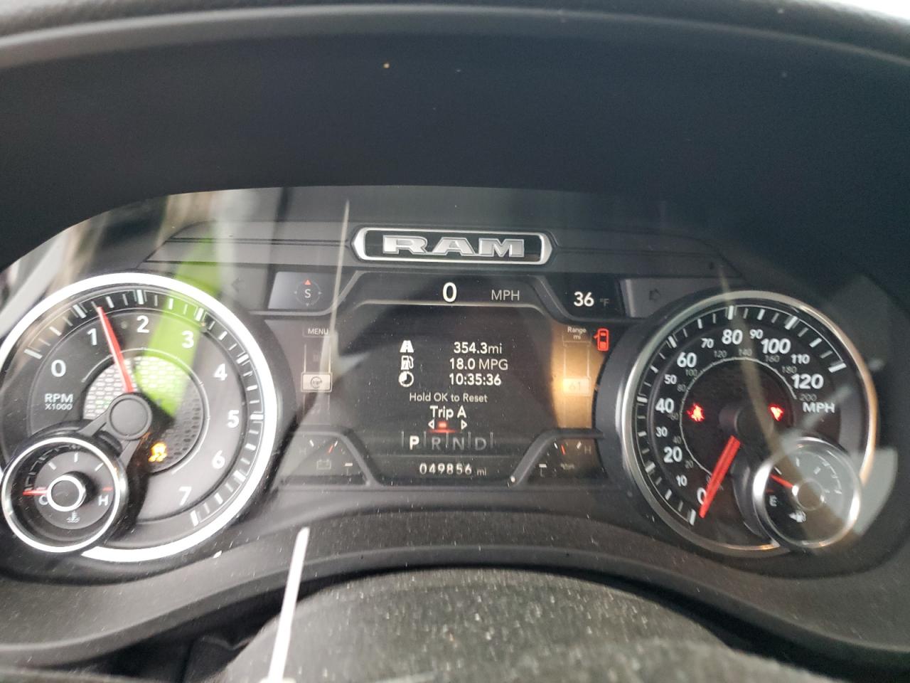 2021 RAM 1500 VIN 1C6SRFFT8MN722545 Copart auction photo, all over damage thumbnail 9
