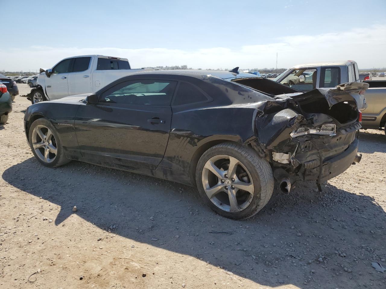 2014 Chevrolet Camaro VIN 2G1FC1E38E9209602 Copart auction photo, rear end damage thumbnail 2