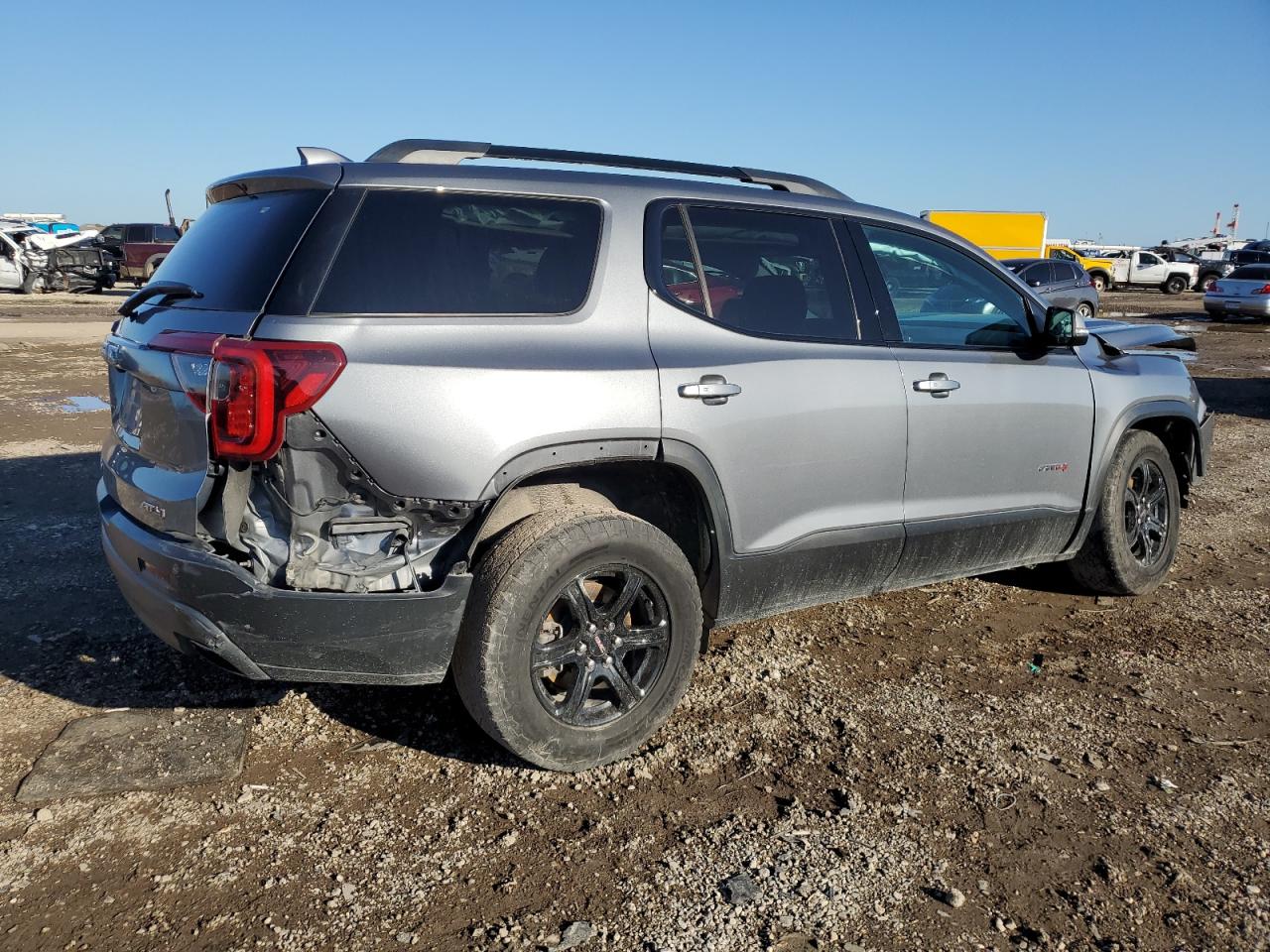 2021 GMC Acadia VIN 1GKKNLLSXMZ195121 Copart auction photo, front end / rear end damage thumbnail 3