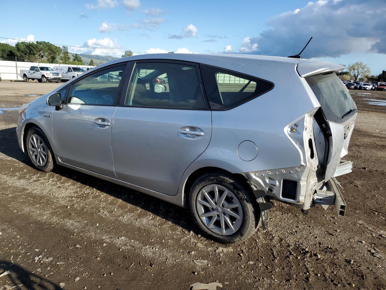 2013 Toyota Prius VIN JTDZN3EU9D3242862 Copart auction photo, rear end damage thumbnail 2