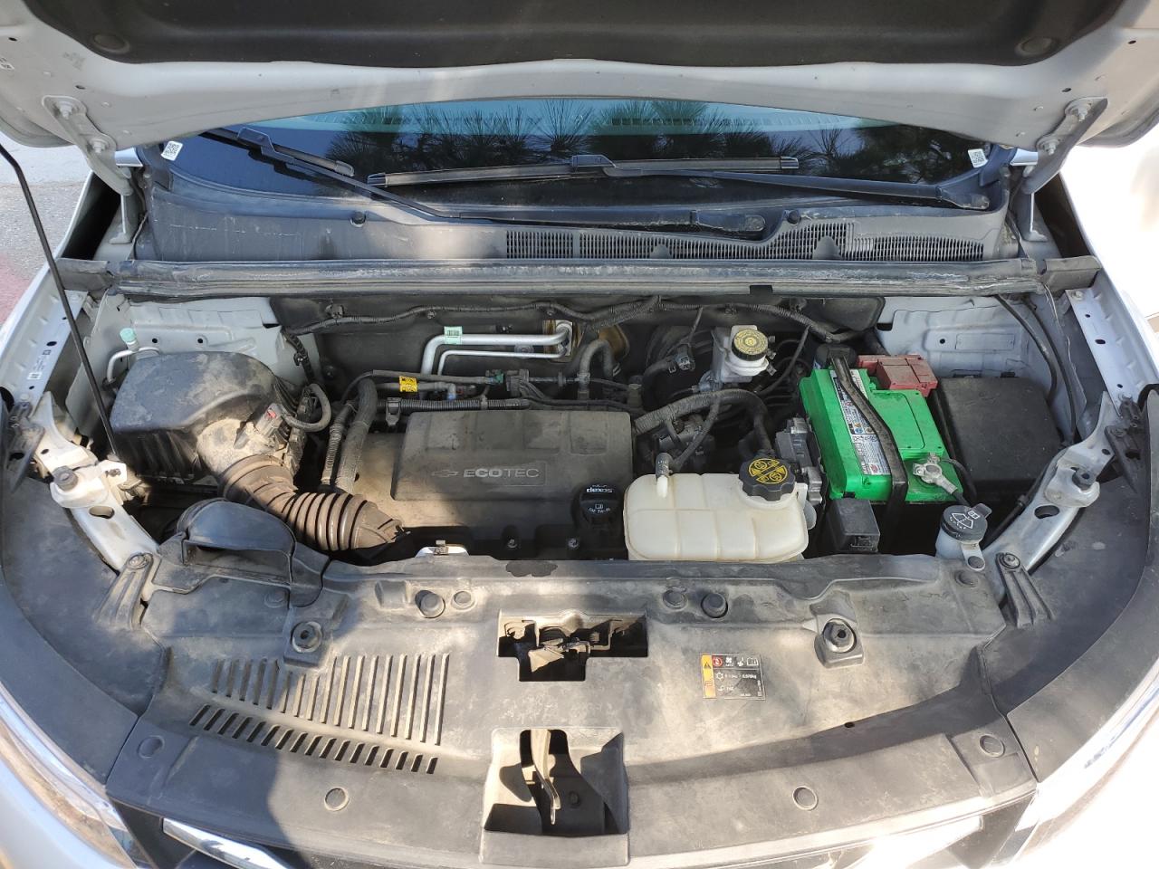 2019 Chevrolet Trax VIN KL7CJLSB4KB909034 Copart auction photo, burn - engine / mechanical damage thumbnail 11