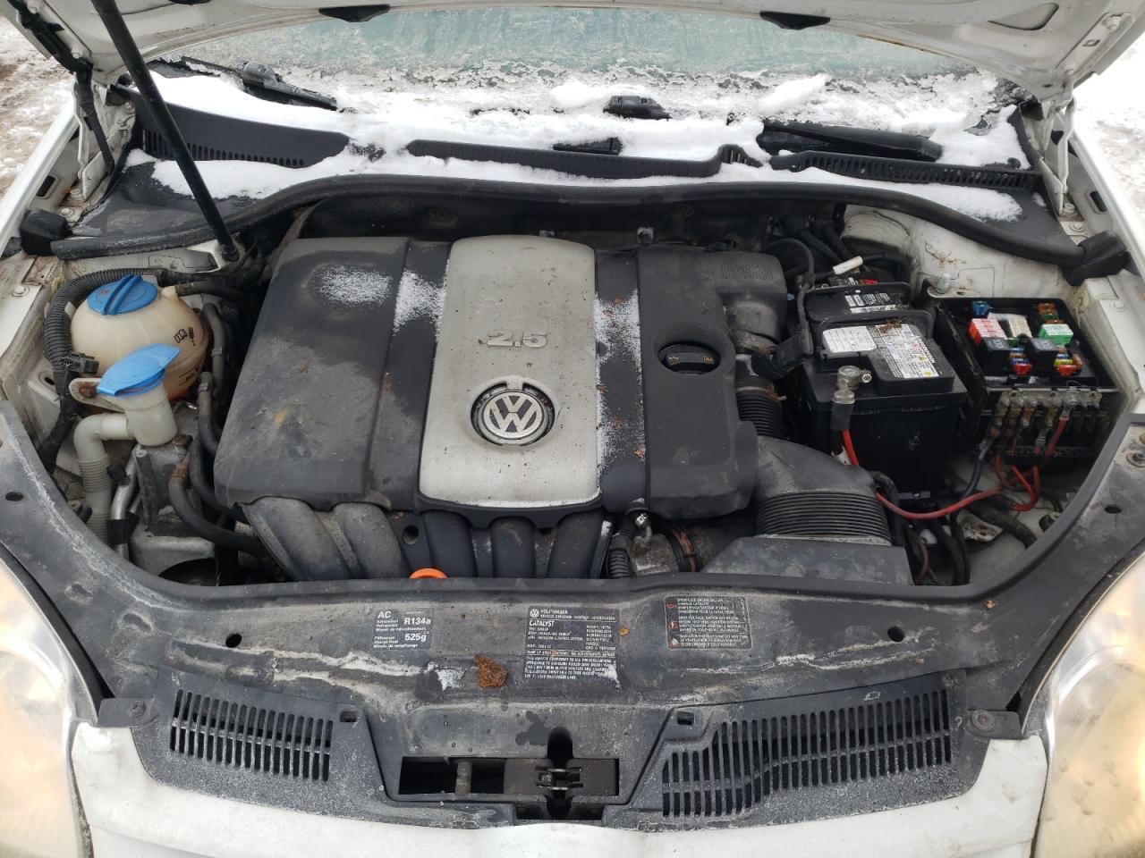 2008 Volkswagen Golf VIN WVWCA71K58W205955 Copart auction photo, stripped / normal wear damage thumbnail 11