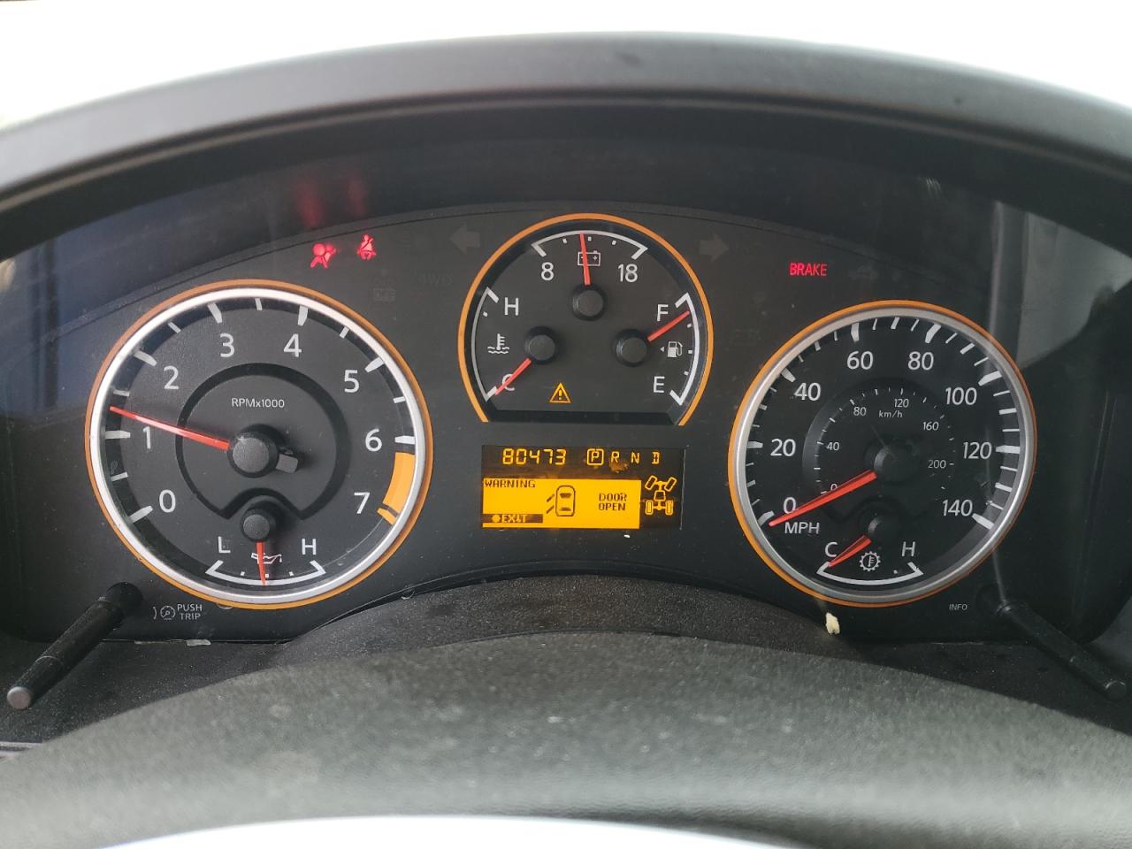 2010 Nissan Titan VIN 1N6AA0EC1AN302984 Copart auction photo, all over damage thumbnail 9