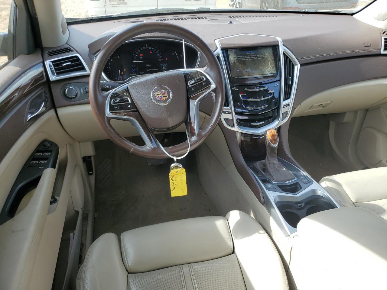 2015 Cadillac SRX VIN 3GYFNBE35FS555497 Copart auction photo, rear end / side damage thumbnail 8