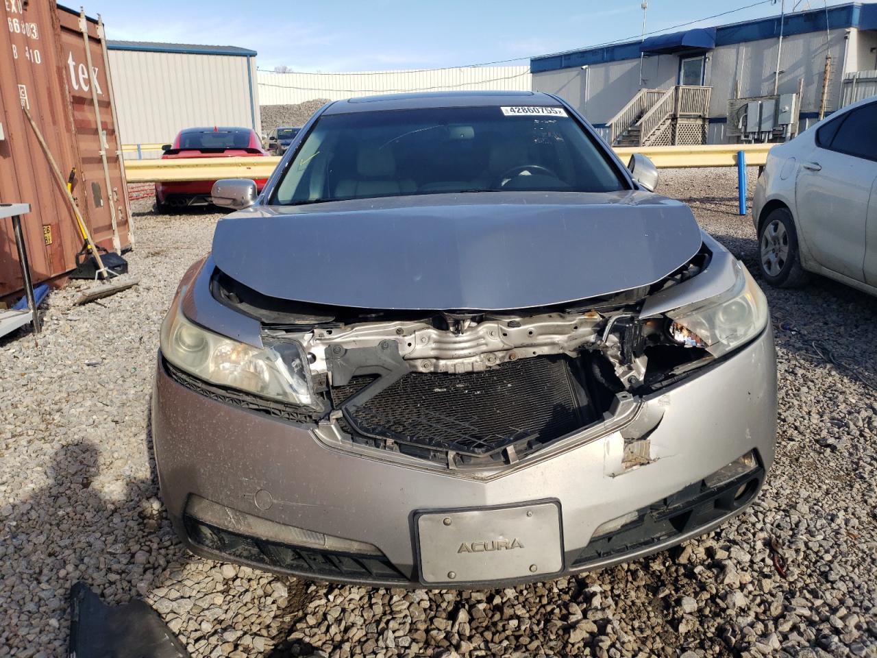 2010 Acura TL VIN 19UUA8F50AA004398 Copart auction photo, front end damage thumbnail 5