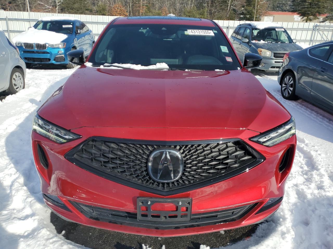 2023 Acura MDX VIN 5J8YE1H0XPL027358 Copart auction photo, rear end / side damage thumbnail 5